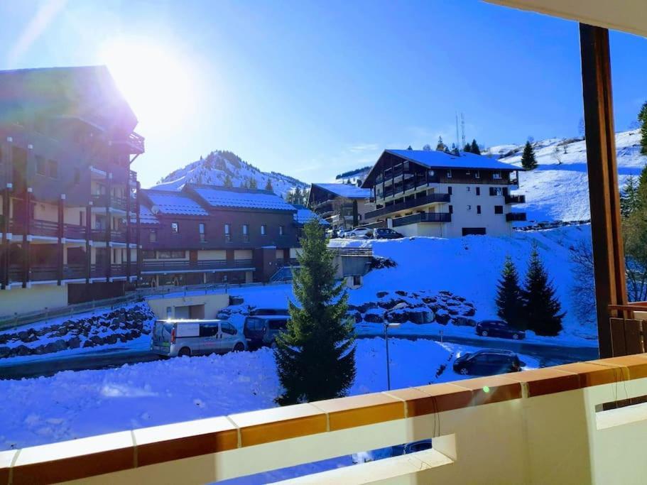 Appartement Montagne La Vallee Verte Coeur Station Hirmentaz Bellevaux Extérieur photo